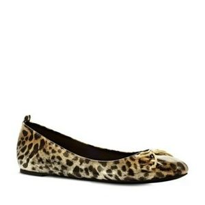 Chicos animal leopard travel ballet flats new 7.5